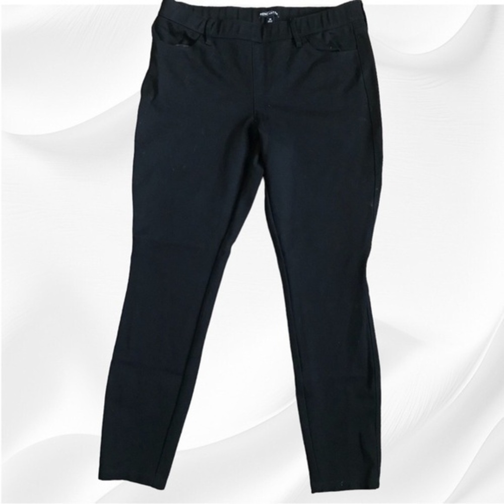 J. Crew Mercantile Black Classic Ponte Style Slim Pull-On Pants Size 10